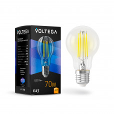 Лампа Voltega Crystal SLVG10-A60E27warm7W-F