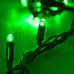 Гирлянда "Твинкл Лайт" 20 м, 240 диодов, цвет зеленый, черный провод "каучук", Neon-Night, SL303-324